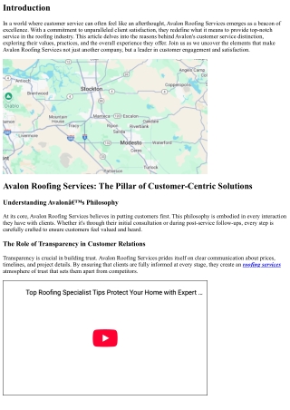 “Discover Why Avalon's Customer Service Stands Out Above the Rest”