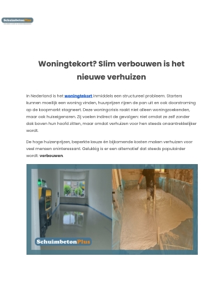 Woningtekort_ Slim verbouwen is het nieuwe verhuizen