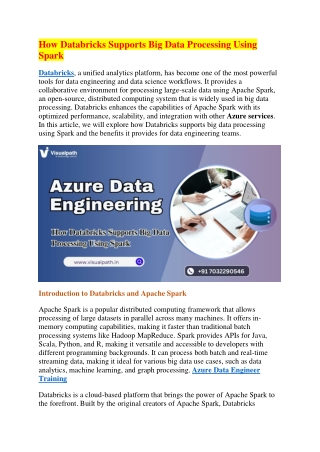 Azure Data Engineer Course | Online Training in Hyderabad