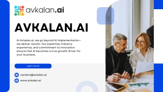 Hire Expert Ai Consultancy UK Services with Avkalan.ai Today