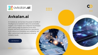 Consult Avkalan.ai for Expert Machine Learning Consulting Services