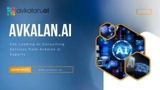 Get Top AI ML Consultant Services from Avkalan.ai Experts