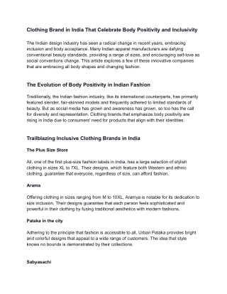 Top Clothing Brand in India – Trendy & Affordable Fashion for All