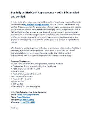 How to Safely Use Verified Cash App Accounts After Purchase