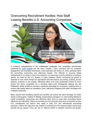 Overcoming Recruitment Hurdles_ How Staff Leasing Benefits U.S. Accounting Companies