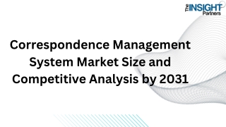 correspondence management system market
