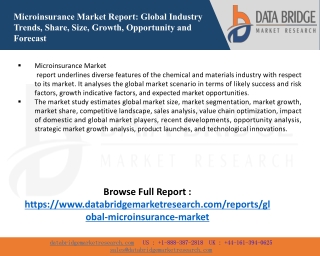 7.https://www.databridgemarketresearch.com/reports/global-microinsurance-market