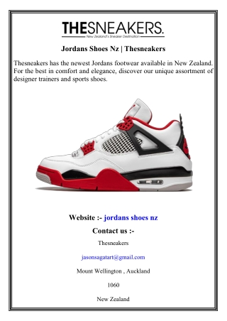 Jordans Shoes Nz   Thesneakers