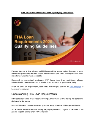 FHA Loan Requirements 2025_ Qualifying Guidelines (1)