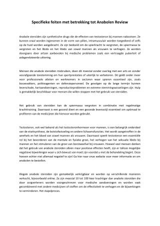 Anabolen Kopen