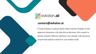 Customer Insights Ai