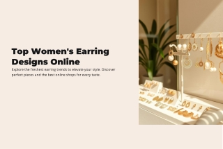 Top Women's Earring Designs Online