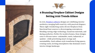 8 Stunning Fireplace Cabinet Designs Setting 2025 Trends Ablaze