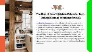 The Rise of Smart Kitchen Cabinets Tech-Infused Storage Solutions for 2025
