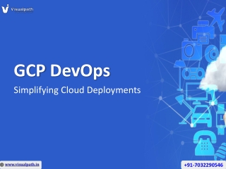 GCP DevOps Online Training in Bangalore | India