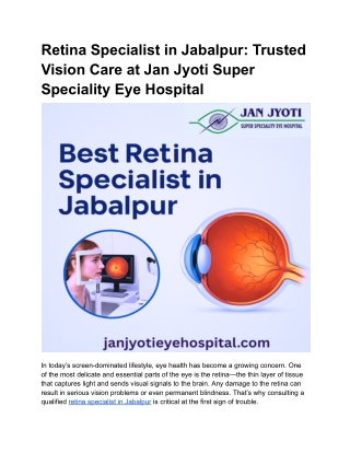 Retina Specialist in Jabalpur_ Trusted Vision Care at Jan Jyoti Super Speciality Eye Hospital (1)