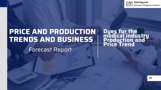 Dyes for the medical industry  Production and Price PDF