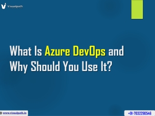 Azure DevOps Online Training | Azure DevOps Course