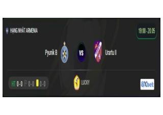 Xem trực tiếp Pyunik B vs Urartu II vào lúc 19:00, ngày 20/05/2025