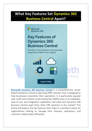 Dynamics 365 Business Central Online Training