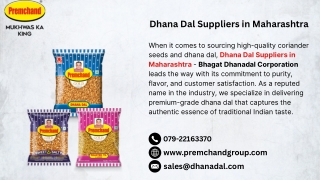 Dhana Dal Suppliers in Maharashtra
