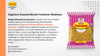 Digestive Roasted Mouth Freshener Mukhwas