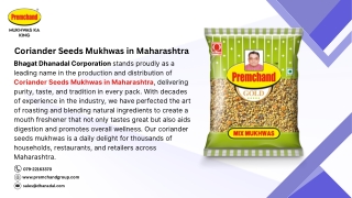 Coriander Seeds Mukhwas in Maharashtra