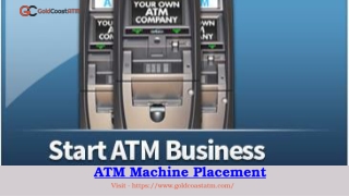ATM Machine Placement