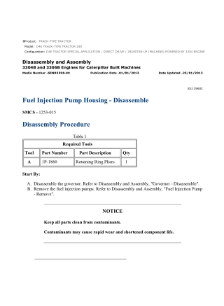 Caterpillar Cat D4E TRACK-TYPE TRACTOR (Prefix 29X) Service Repair Manual Instant Download (29X00708-UP)