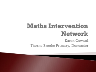 Maths Intervention Network