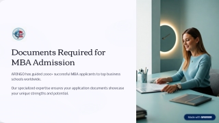 Documents Required for MBA Admission