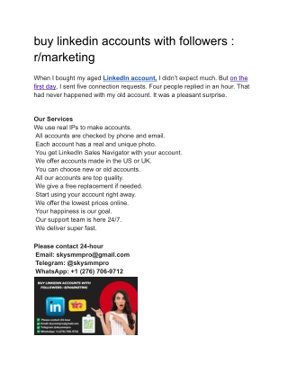 Before you buy LinkedIn accounts in 2025, read this [It may ...