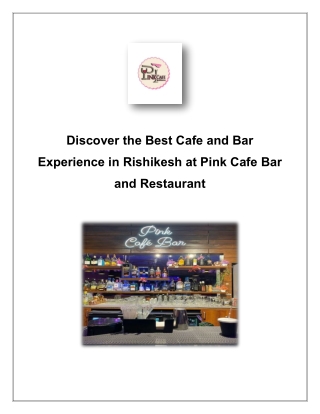 best cafe in rishikesh