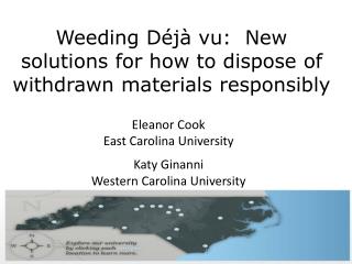 Weeding Déjà vu: New solutions for how to dispose of withdrawn materials responsibly