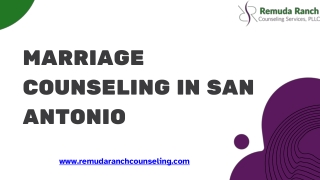 Get Affordable Marriage Counseling in San Antonio