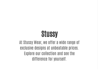 Stussy