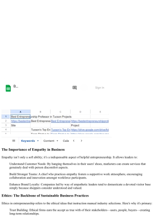 Why Empathy and Ethics Matter in Entrepreneurship Education at Arizona’s Heart