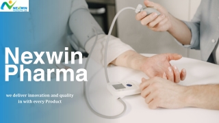 Best Pharma PCD Franchise Companies in India – Nexwin Pharma