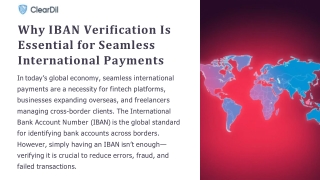 Why IBAN Verification Is Essential for Seamless International Payments.pptx