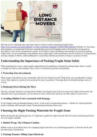 “Packing Fragile Items Safely for Your Next Big Move!”
