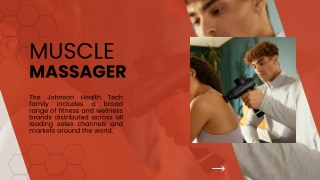 เครื่องนวดคลายกล้ามเนื้อ | Johnson Health Tech Co.,Ltd