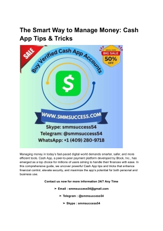 The Smart Way to Manage Money_ Cash App Tips & Tricks (1)