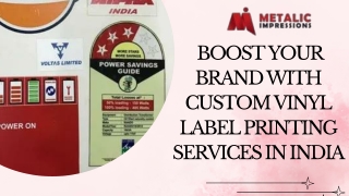 _Boost Your Brand with Custom Vinyl Label Printing Services in India