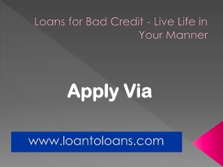 Get bad credit loan services in uk