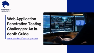 Web Application Penetration Testing Challenges An In-depth Guide