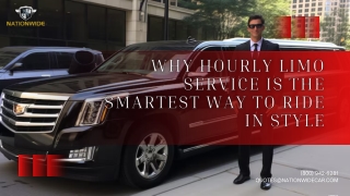 Why Hourly Limo Service Is the Smartest Way to Ride in Style