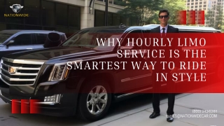 Why Hourly Limo Service Is the Smartest Way to Ride in Style