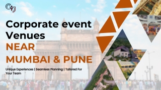 Plan Your Corporate Offsite Near Mumbai with CYJ Events