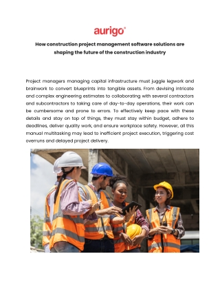 How construction project management software solutions are shaping the future of the construction industry (2)