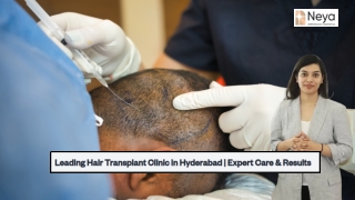 Leading Hair Transplant Clinic in Hyderabad | Expert Care & Results